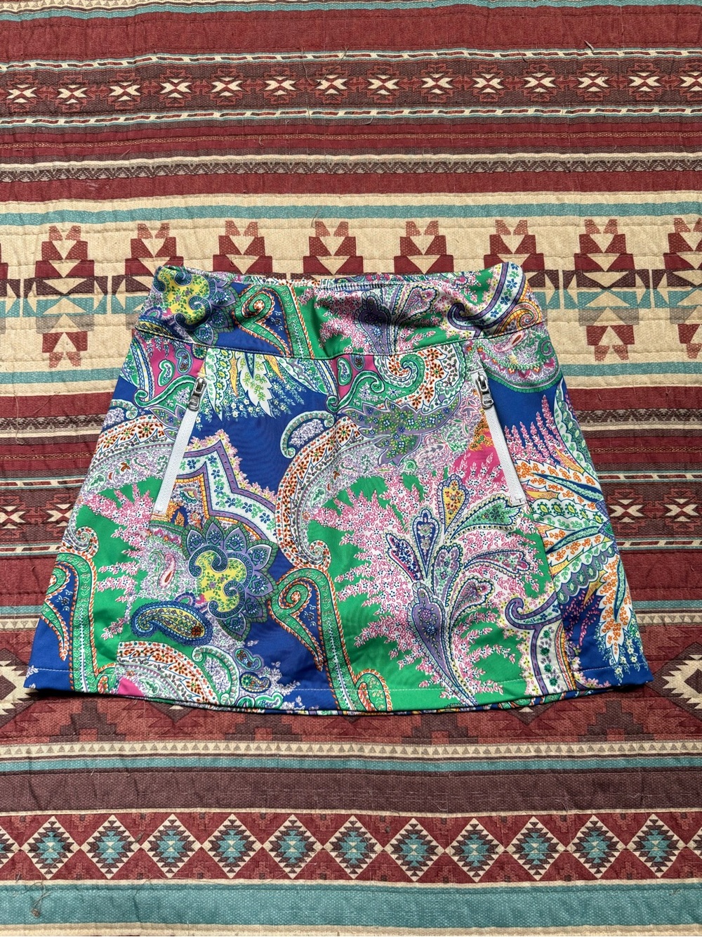 Polo by Ralph Lauren Paisley Skort girls size 7